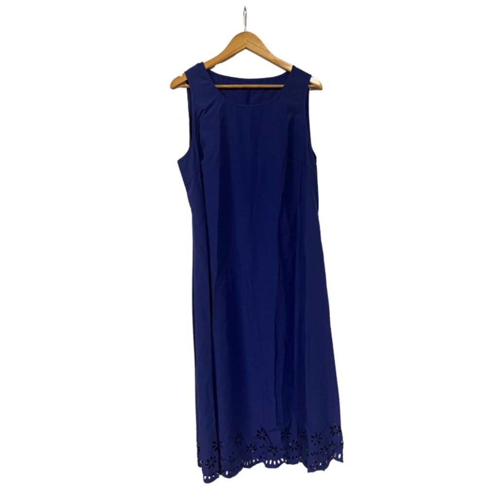 Blue Sleeveless Dress